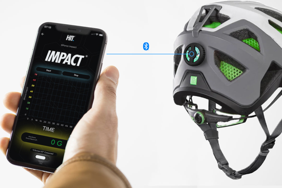 bike helmet crash sensor Forefront 2 Mips Aleck CS which sends alerts in the event of a crash Aleck Crash Sensor Smith